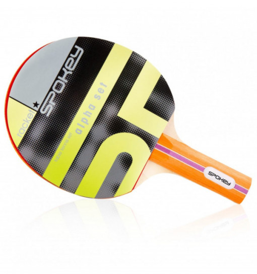 Set tenis de masa cu palete, fileu, mingi Spokey Alpha 5