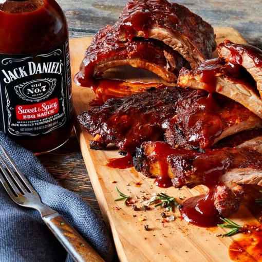 Sos Jack Daniels Sweet &amp; Spicy BBQ Sauce 473 ml 553 g - JD-2393 - Img 5