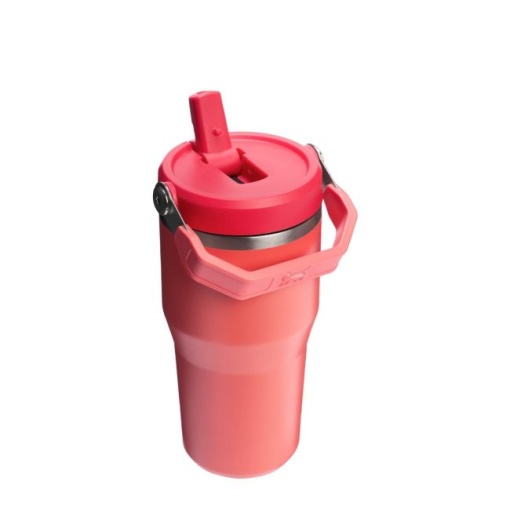 Stanley IceFlow™ Flip Straw Tumbler, 0.6L, Hot Coral - 10-12044-050 - Img 2