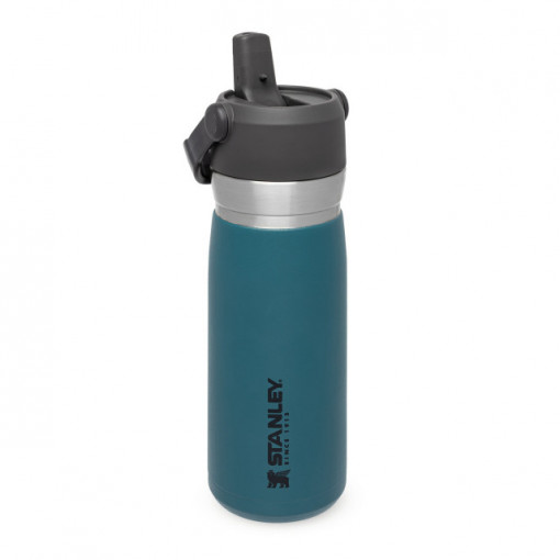 Sticla Apa Stanley The IceFlow™ Flip Straw Water Bottle Lagoon 0.65L - 10-09697-009 2