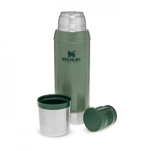 Termos Stanley The Legendary Classic Bottle Small Hammertone Green 0.75L - 10-01612-027 4