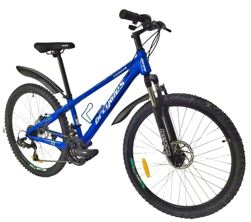 Bicicleta BR TSUNAMI PRO2025 26", 21 viteze, frane pe disc, cadru otel 14.5", manete secventiale, albastru - Img 4