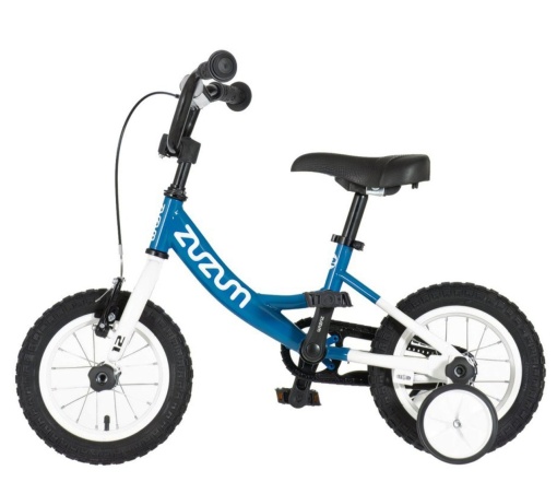Bicicleta copii 12" ZUZUM Hero, albastru, varsta 2-4 ani - Img 4