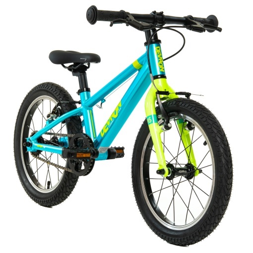 Bicicleta Copii Devron Urbio U1.6 Super Light - 16 Inch, Albastru-Verde - Img 2