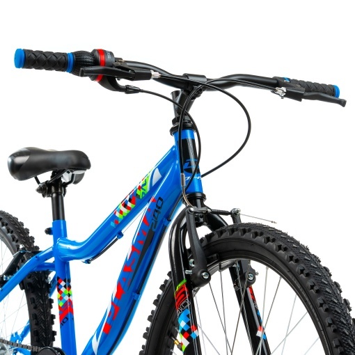 Bicicleta Copii DHS Plasma - 24 Inch, Albastru - Img 5