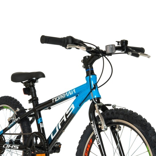 Bicicleta Copii Dhs Terrana 2023 - 20 Inch, Negru/Albastru - Img 5