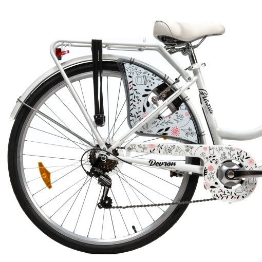 Bicicleta Oras Devron Grazia 6S - 28 Inch, L, Alb - Img 5