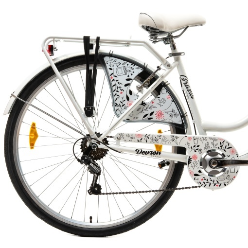 Bicicleta Oras Devron Grazia 6S - 28 Inch, M, Alb - Img 5
