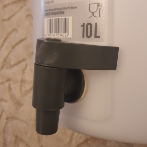 Bidon de apa tip canistra cu robinet de 10 litri Enders - 7452 - Img 8