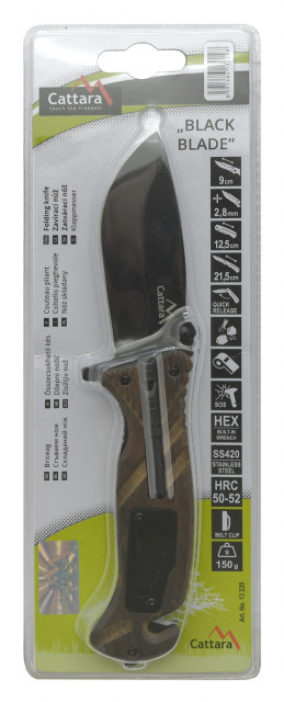 Briceag Black Blade Cattara 9cm TT13229 - Img 8