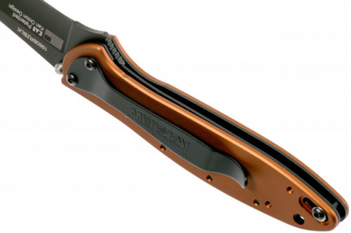 Briceag Kershaw Leek, lama 7.8cm - KS1660BRZBLK  maner