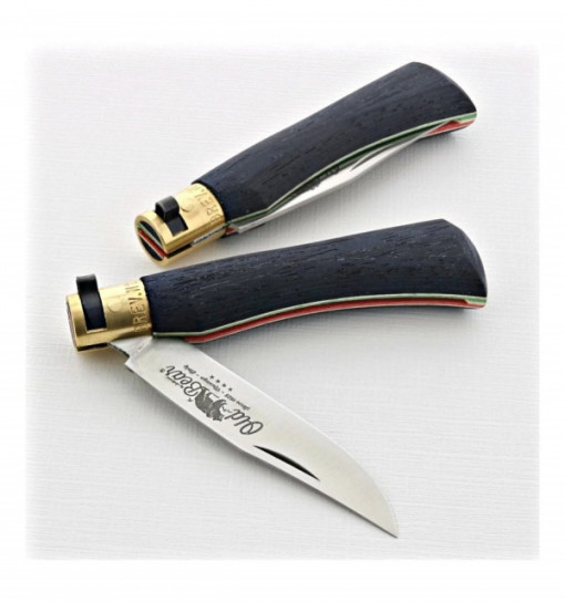 Briceag Old Bear Classic Inox Black Wood lama 8cm - 9307/19_MT 3