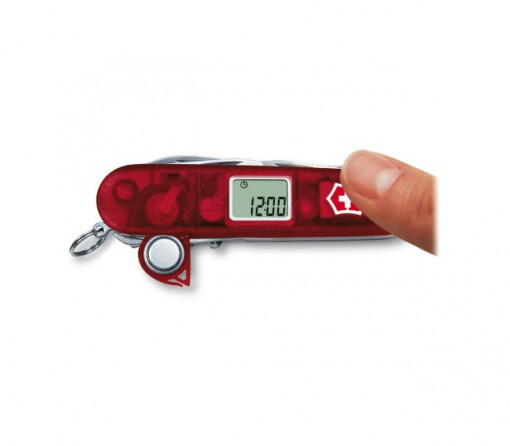 Briceag Victorinox Traveller, rosu transparent - 1.3705.AVT   proportii