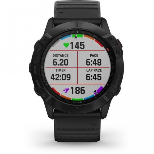 Ceas Garmin Fenix 6X Pro Black/Black 51mm - HG.010.02157.01 grafi cantrenament