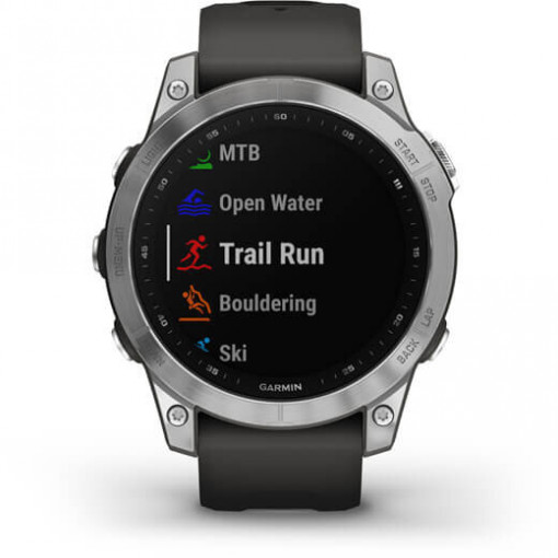Ceas Garmin Fenix 7 Silver/Graphite 47MM - HG.010.02540.01 4