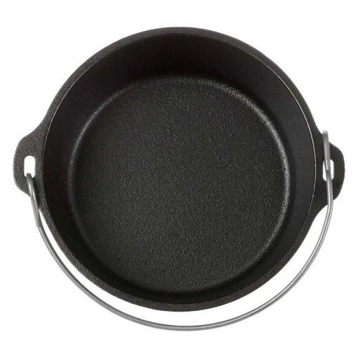 Ceaun din fonta cu capac - cuptor olandez Lodge 20 cm 1,9 litri - L-8CO3 - Img 5