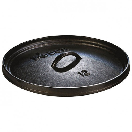 Ceaun din fonta cu capac - cuptor olandez Lodge 30,2 cm 7,6 litri 4
