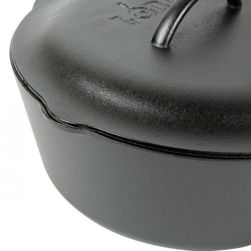 Ceaun din fonta cu capac - cuptor olandez Lodge 30 cm 6,7 litri - L-10DO3 2