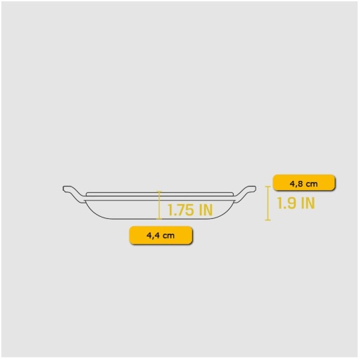 Ceaun din fonta cu capac tip tigaie grill - cuptor olandez Lodge Chef Collection 30,5 cm 5,6 litri - L-C6DD - Img 11