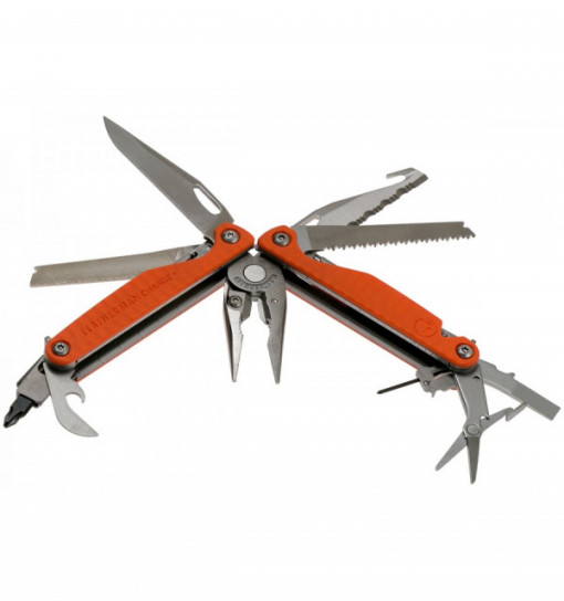 Cleste Leatherman Charge Plus G10 Portocaliu - 832782 - Img 3