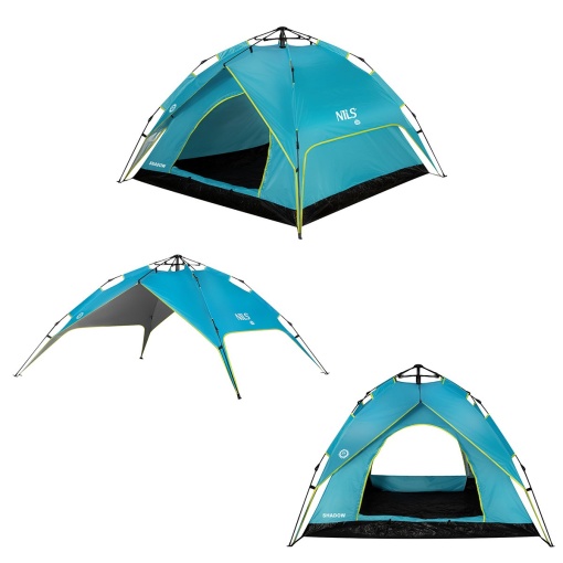 Cort Camping Nils NC7819 Shadow, Albastru - Img 2