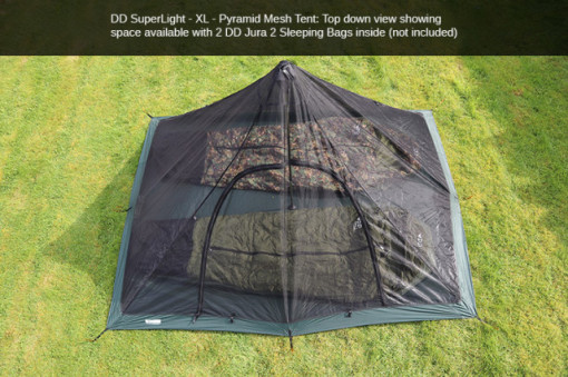 Cort DD Hammocks SuperLight Pyramid XL- Panza Anti Insecte - 0707273932112 2