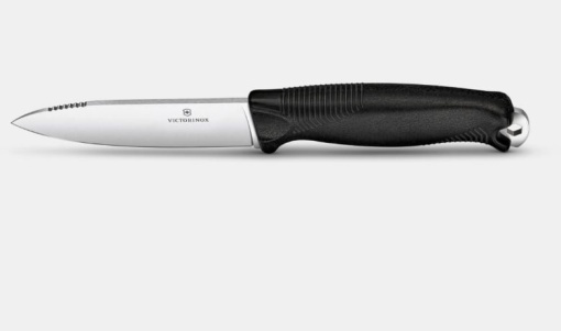 Cutit Outdoor Victorinox Venture, Black, lama full tang 10.5cm 3.0902.3 - Img 4