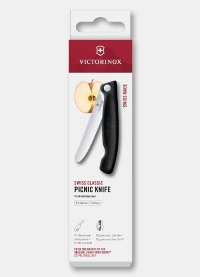 Cutit Pliabil Victorinox Swiss Classic Picnic Knife, Polypropylene, lama 11cm - 6.7833.F - Img 2