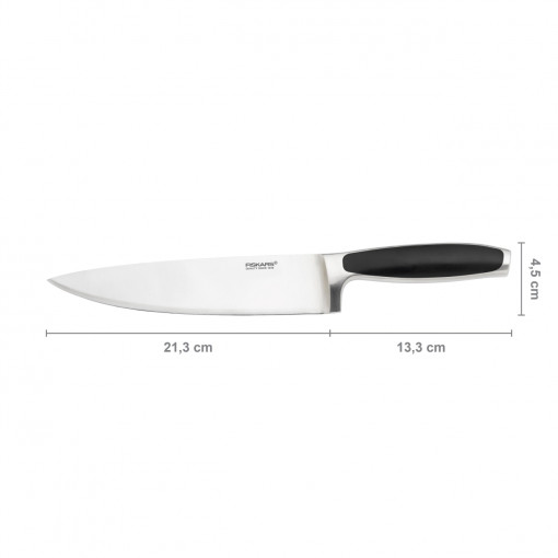 Cutitul bucatarului Fiskars Royal, 21 cm - Img 6