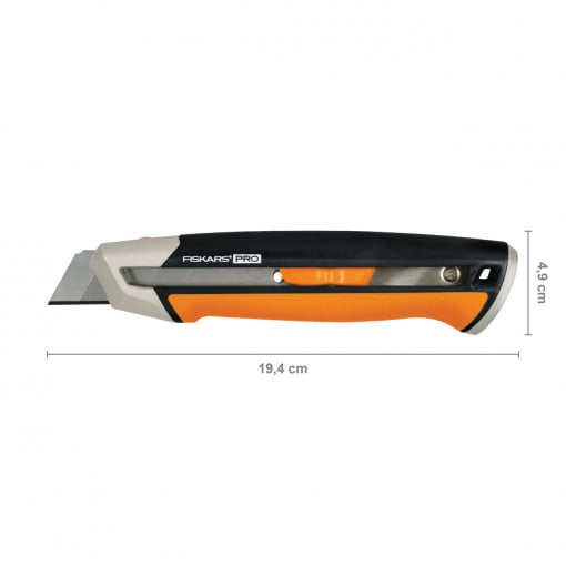 FISKARS Cutit cu lama segmentata de 25 mm Fiskars CarbonMax Snap-Off - 1027228 - Img 3