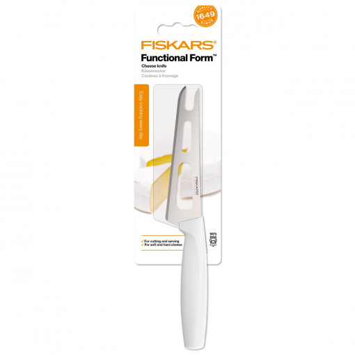 FISKARS Cutit pentru branza Fiskars Functional Form, alb, 315 mm, 50 g - 1015987 - Img 2