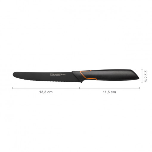 FISKARS Cutit pentru tomate Fiskars Edge, 13 cm, otel inoxidabil - 1003092 - Img 4