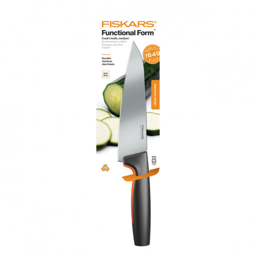 FISKARS Cutitul bucatarului mediu Fiskars Functional Form - 1057535 - Img 5