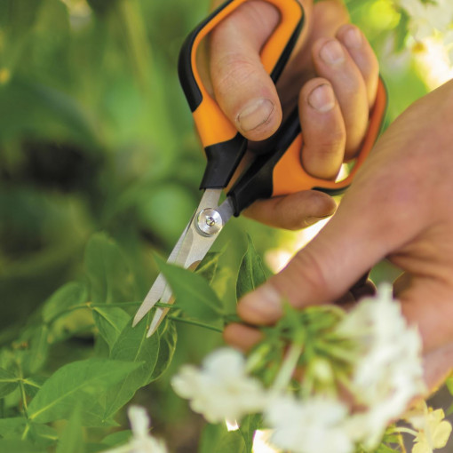 FISKARS Foarfeca pentru flori Fiskars Solid MicroTip SP15, 182 mm, 80 g - 1051602 - Img 4