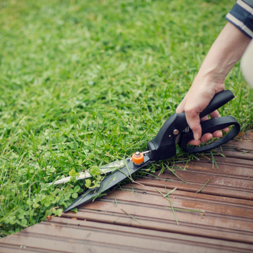 FISKARS Foarfeca pentru gazon Fiskars SmartFit (GS40), 380 mm, 350 g - 1023632 - Img 4