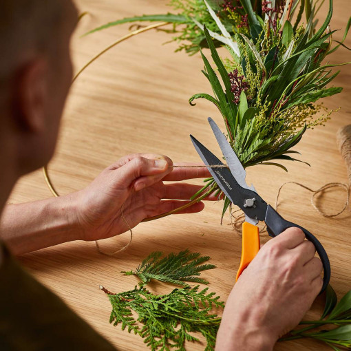 FISKARS Foarfeca universala Fiskars Cut+More, 303 mm, 131 g - 715692 - Img 8