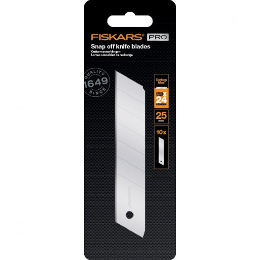 FISKARS Set de 10 lame segmentatede 25 mm Fiskars CarbonMax - 1048067 - Img 2