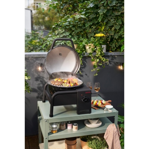 Gratar electric 1.500 Wati, 320 grade Celsius, TRU-Infrared, Char-Broil Bistro E Cube - 140257 - Img 13