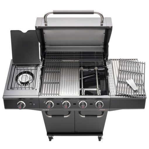 Gratar pe gaz Char-Broil Advantage Core B4 cu 4 arzatoare si arzator lateral, grile din fonta, TRU-Infrared - 140971 - Img 3
