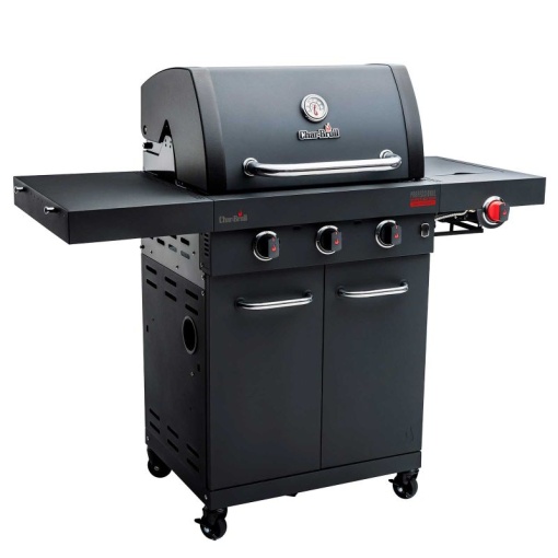 Gratar pe gaz Char-Broil Professional Power Edition 3, grile si plita din fonta, sear burner, TRU-Infrared - 140984 - Img 2