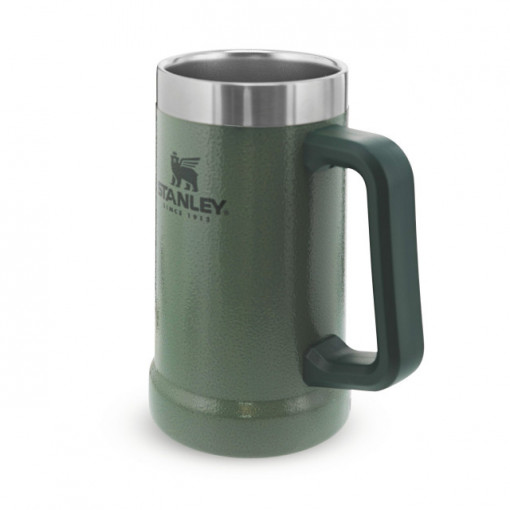 Halba Stanley The Big Grip Beer Stein Hammertone Green 0.47L - 10-02874-033 2