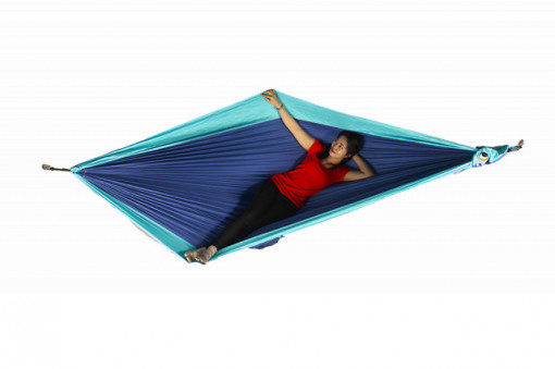 Hamac Ticket to the Moon King Size Royal - Blue Turquoise - 320 × 230 cm - TMK3914]