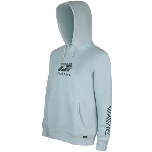 Hanorac Daiwa D-Vec Hoodie Trout Light Blue - Img 2