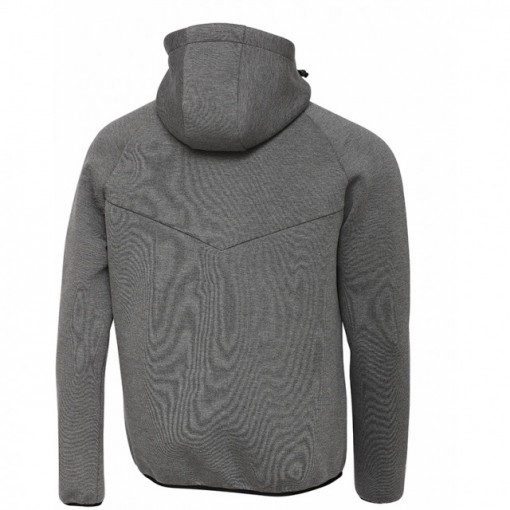 Hanorac Savage Gear Tec Foam Zip Dark Grey Melange - Img 2