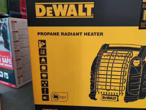 Incalzitor Portabil DeWALT Buddy cu ventilator - F351000 4