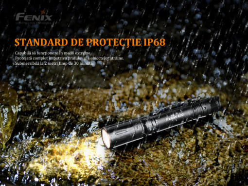 Fenix E20 V2.0 350 Lumeni 126 Metri IPX