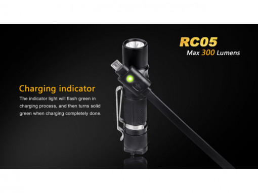 Lanterna Fenix RC05 300 lumeni 90 metri 3