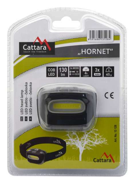 Lanterna frontala LED 130lm Hornet Cattara TT13128 - Img 6
