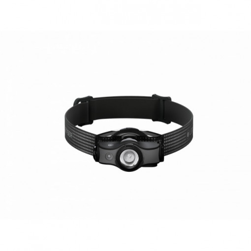 Lanterna frontala Led Lenser MH5 BLACK/GRE|Y 400LM/Acumulator/USB - A8.Z502147 2
