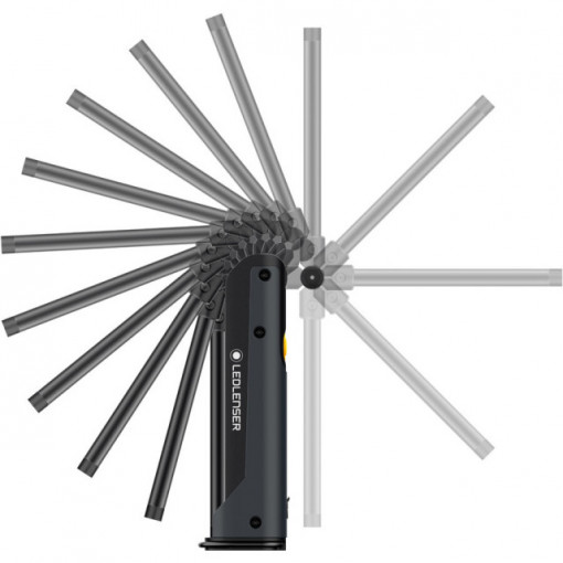 Lanterna Led Lenser IW5R FLEX BLACK 600LM/1XLI-ION+USB - Img 4